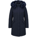 Baldinini Trend Blue Nylon Women Jacket