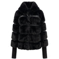 Baldinini Trend Black Polyester Women Jacket