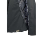 Baldinini Trend Blue Nylon Women Jacket
