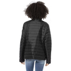 Baldinini Trend Black PU Women Jacket - Eljoys Fashion 