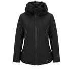 Baldinini Trend Black Nylon Women Jacket