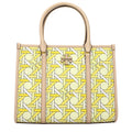 Tory Burch Yellow Fabric Handbag - Eljoys Fashion 
