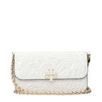 Tory Burch White Leather Handbag - Eljoys Fashion 