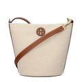 Tory Burch Beige Fabric Crossbody Bag - Eljoys Fashion 