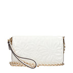 Tory Burch White Leather Handbag - Eljoys Fashion 