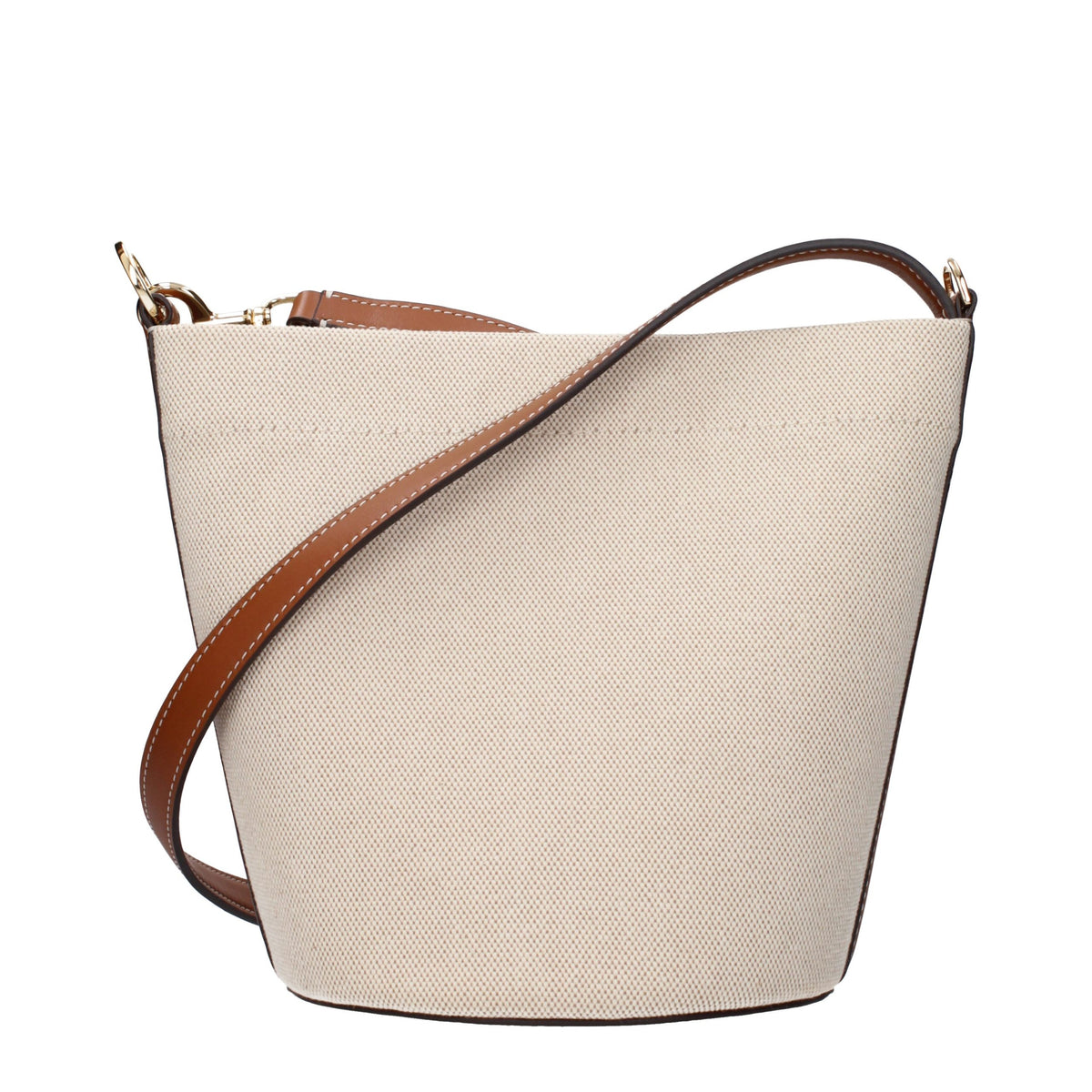 Tory Burch Beige Fabric Crossbody Bag - Eljoys Fashion 