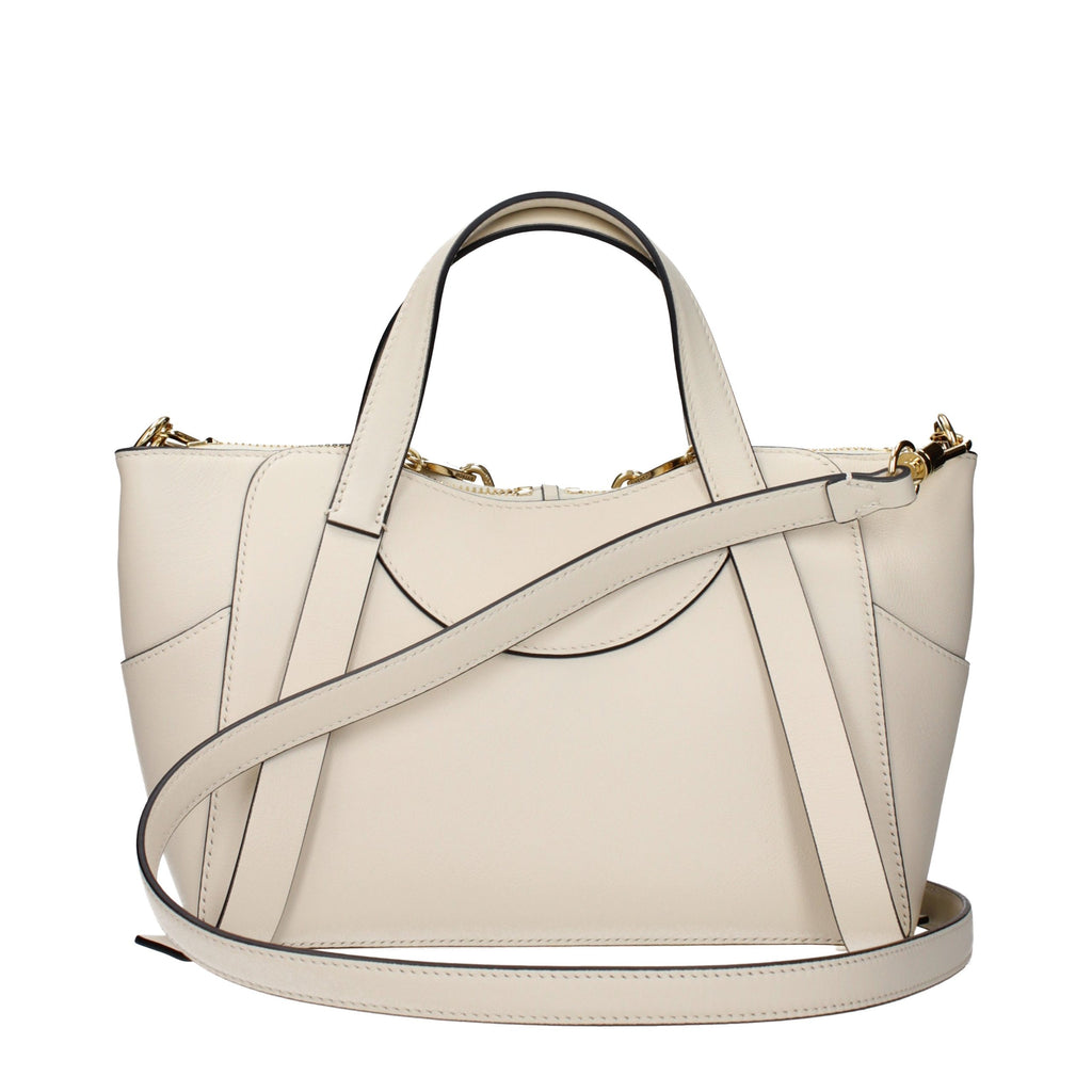 Givenchy Beige Leather Handbag - Eljoys Fashion 