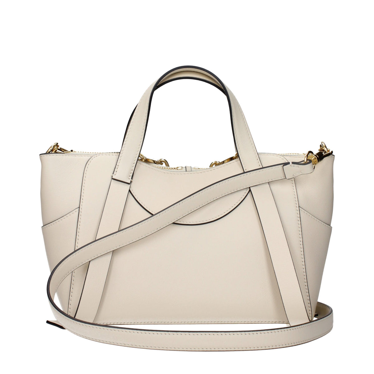 Givenchy Beige Leather Handbag - Eljoys Fashion 