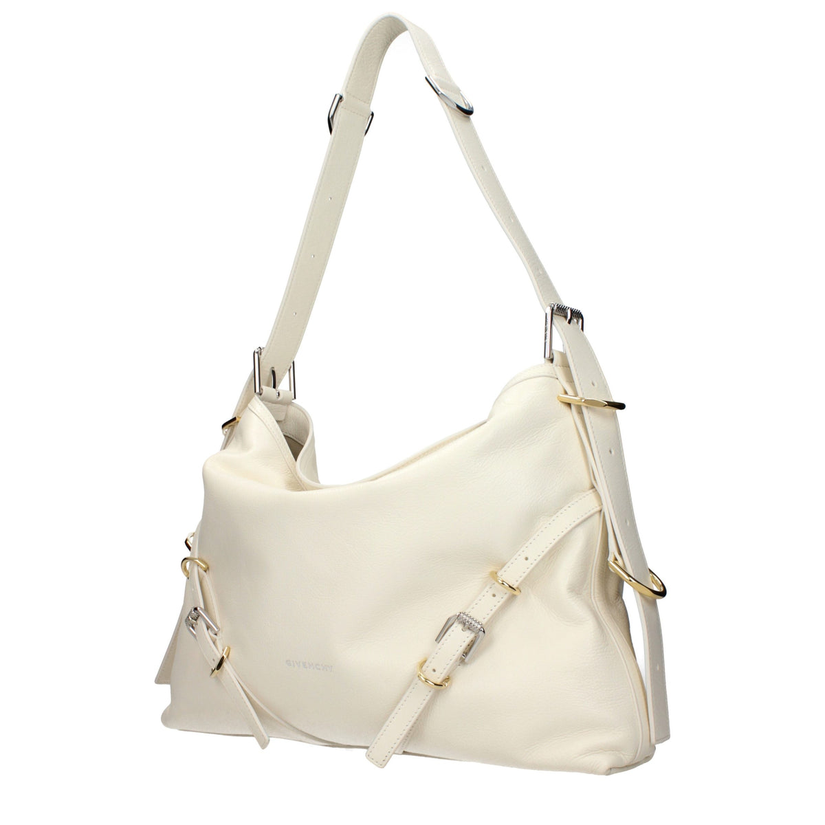 Givenchy Beige Leather Crossbody Bag - Eljoys Fashion 