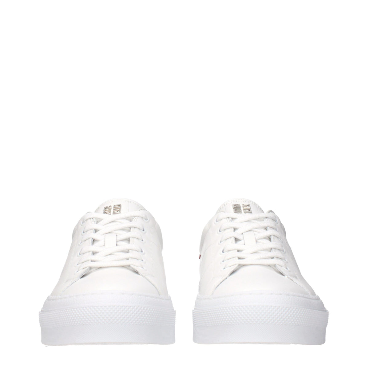 Givenchy White Leather Low Top Sneakers - Eljoys Fashion 