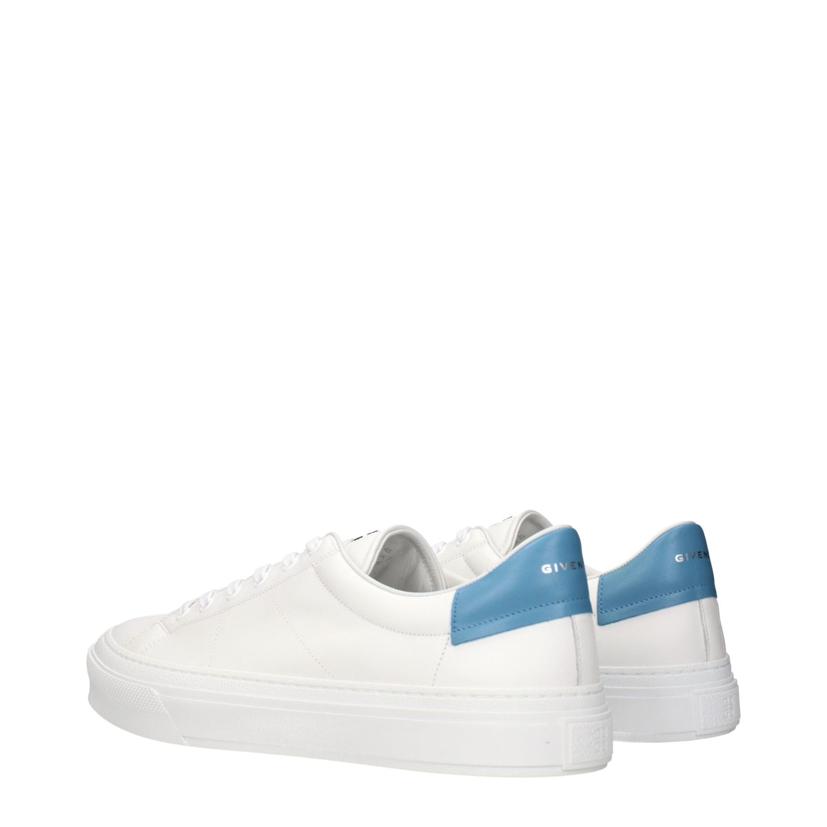 Givenchy White Leather Low Top Sneakers - Eljoys Fashion 
