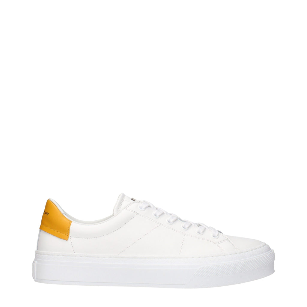 Givenchy White Leather Low Top Sneakers - Eljoys Fashion 