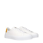 Givenchy White Leather Low Top Sneakers - Eljoys Fashion 