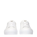 Givenchy White Leather Low Top Sneakers - Eljoys Fashion 