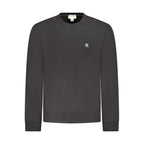 Calvin Klein Black Cotton Menswear Sweatshirt