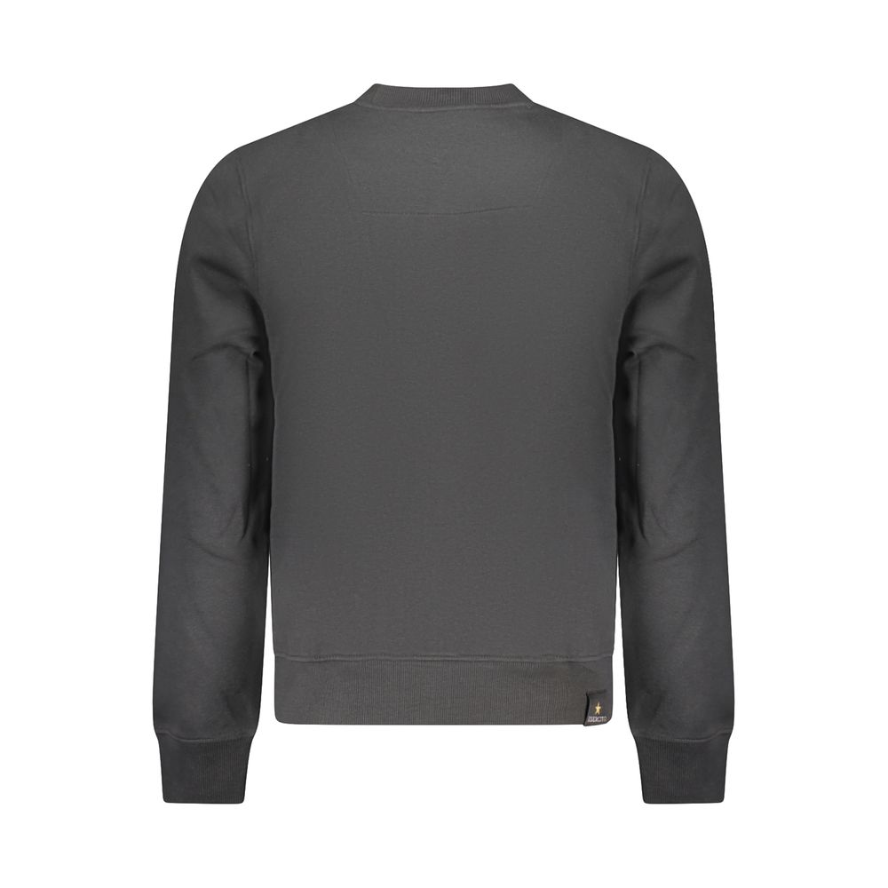 Accademia Militare Black Cotton Men's Sweatshirt - Eljoys Fashion 