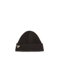 Prada Brown Wool Oves Aries Beanie - Eljoys Fashion 
