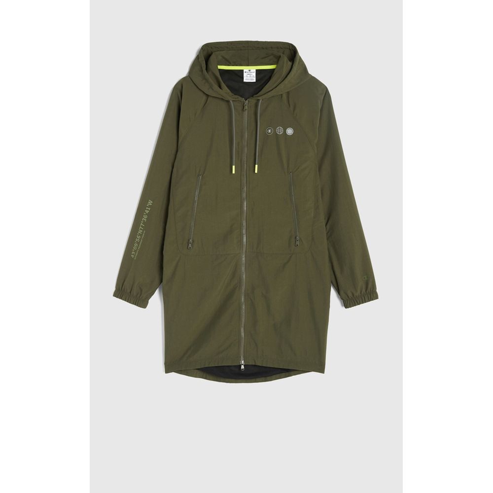 Champion Green Polyamide Shell Jacket
