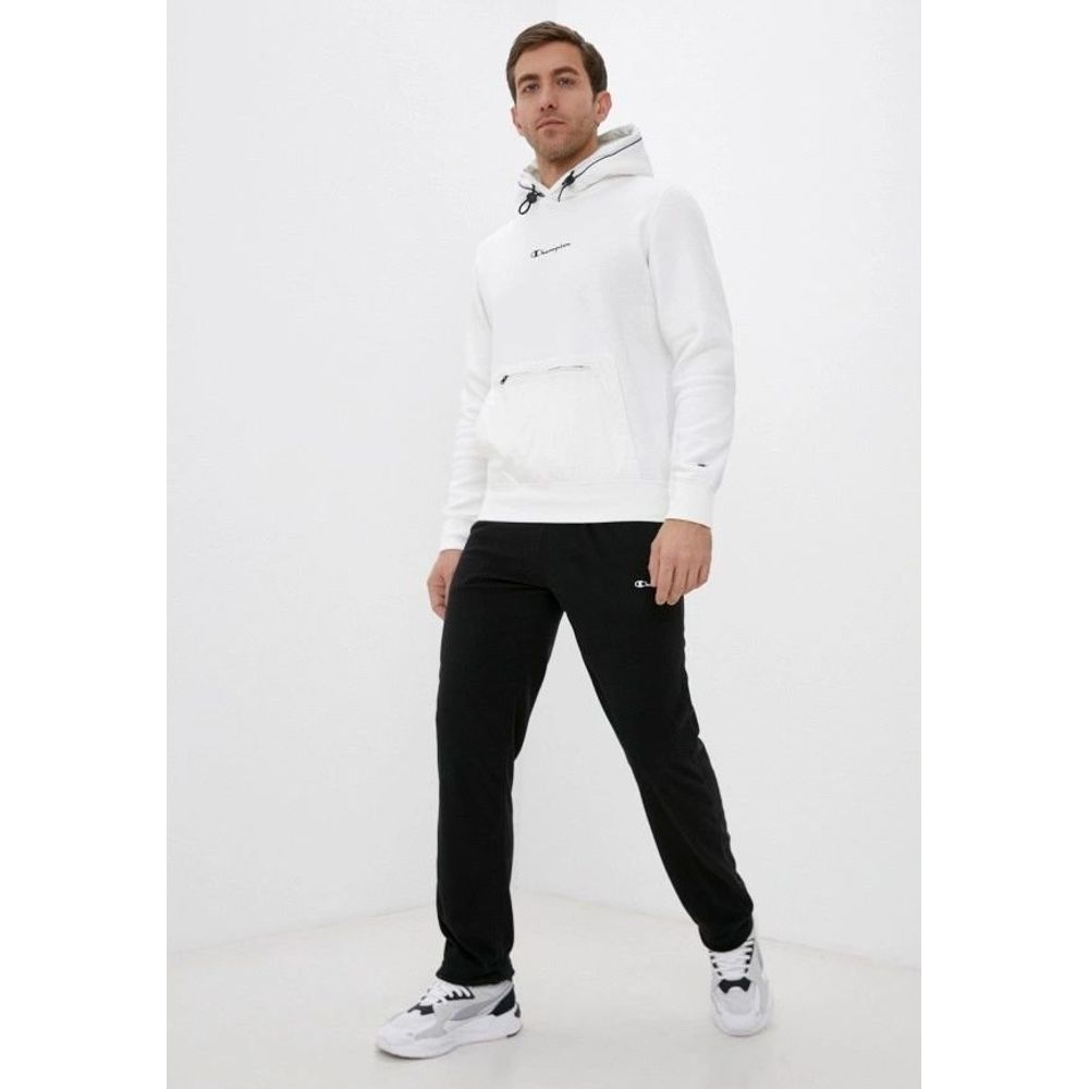 Champion Black Polyester Joggers (Workout Pants)