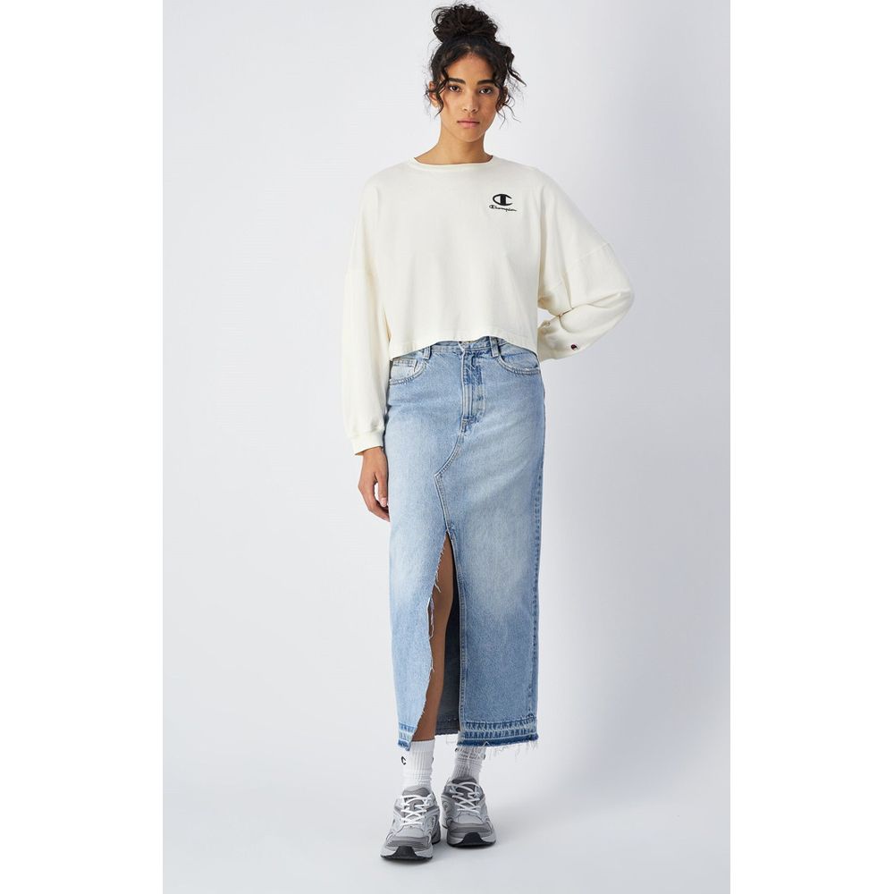 Champion Natural Cotton Long Sleeve T-Shirt - Eljoys Fashion 