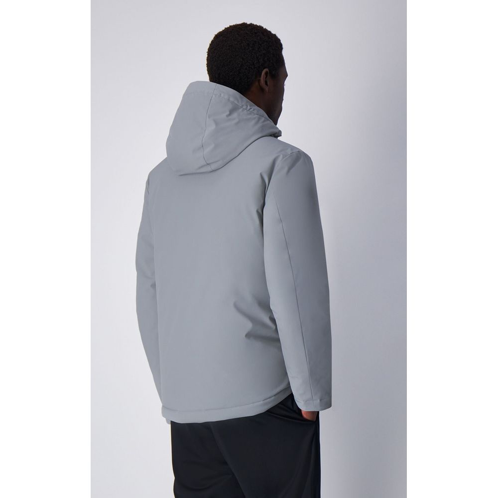 Champion Gray Polyamide Parka - Eljoys Fashion 