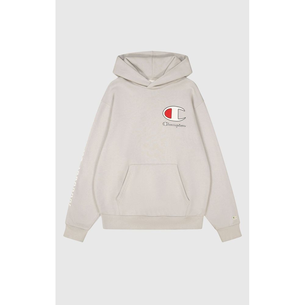 Champion Silver Cotton Sweatshirt - Eljoys Fashion 