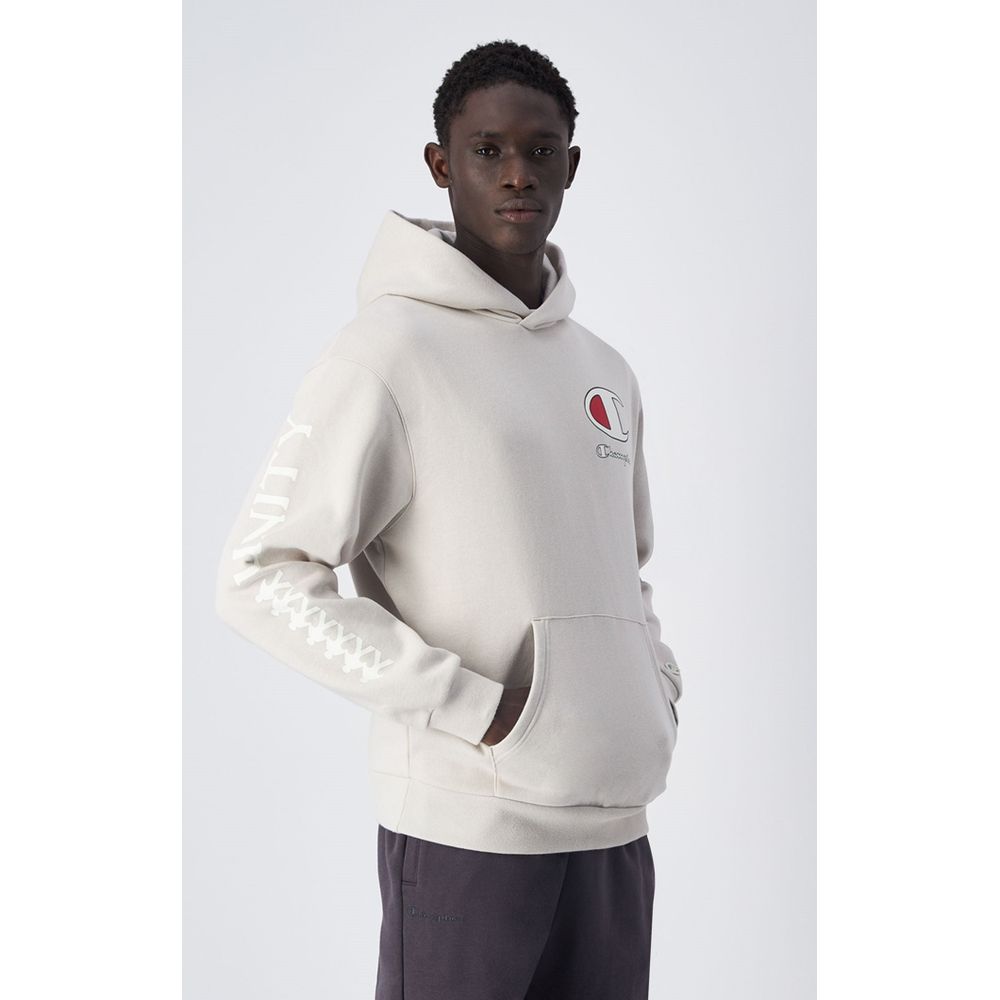 Champion Silver Cotton Sweatshirt - Eljoys Fashion 