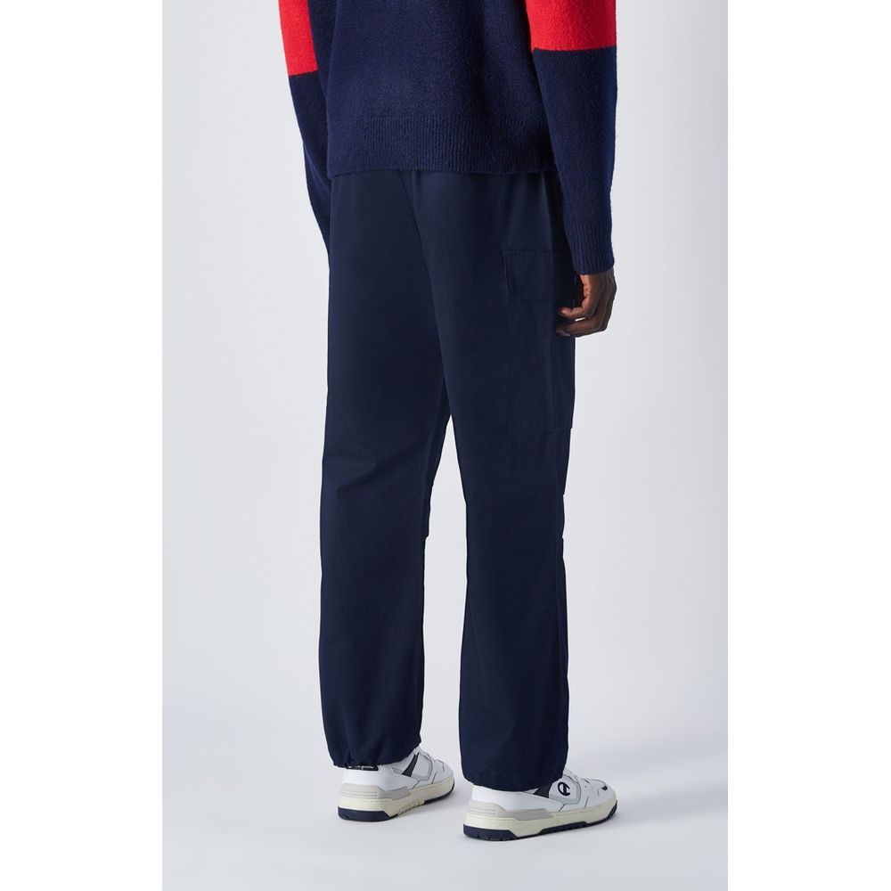 Champion Blue Cotton Cargo Pants - Eljoys Fashion 