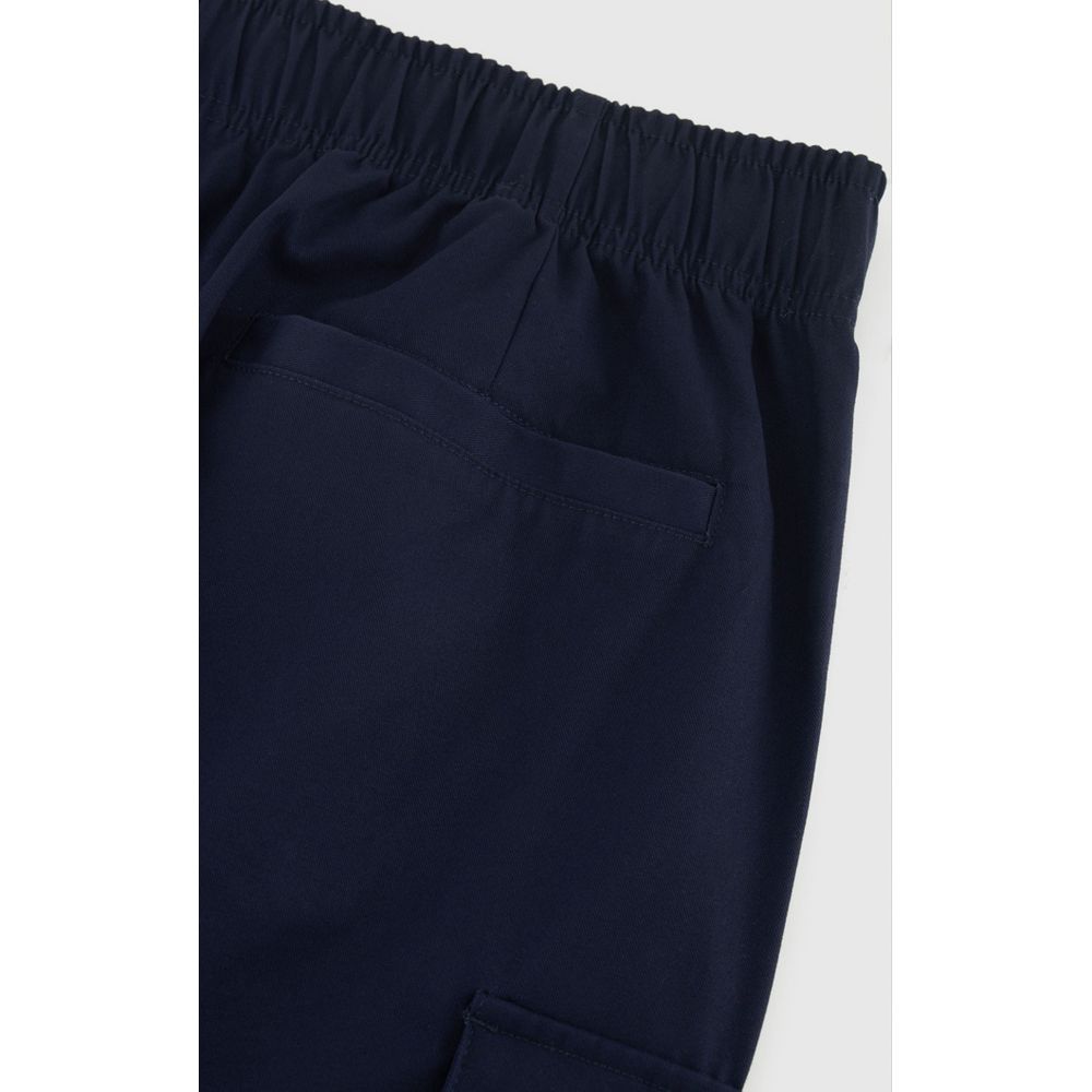 Champion Blue Cotton Cargo Pants - Eljoys Fashion 