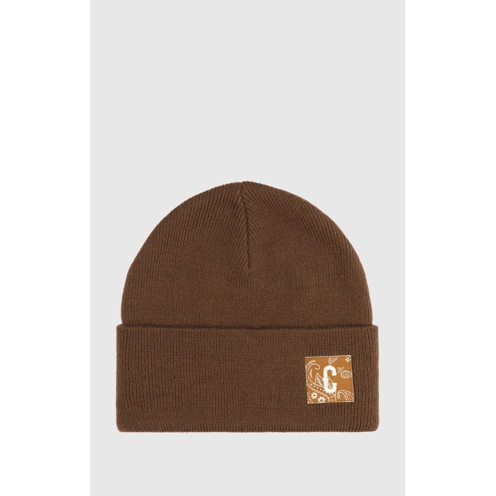 Champion Brown Polyacrylic Beanie