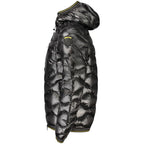Blauer Black Polyamide Men's Jacket - Eljoys Fashion 