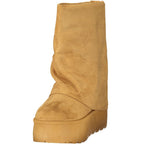 Laura Biagiotti Brown Polyurethane Women's Boot - Eljoys Fashion 