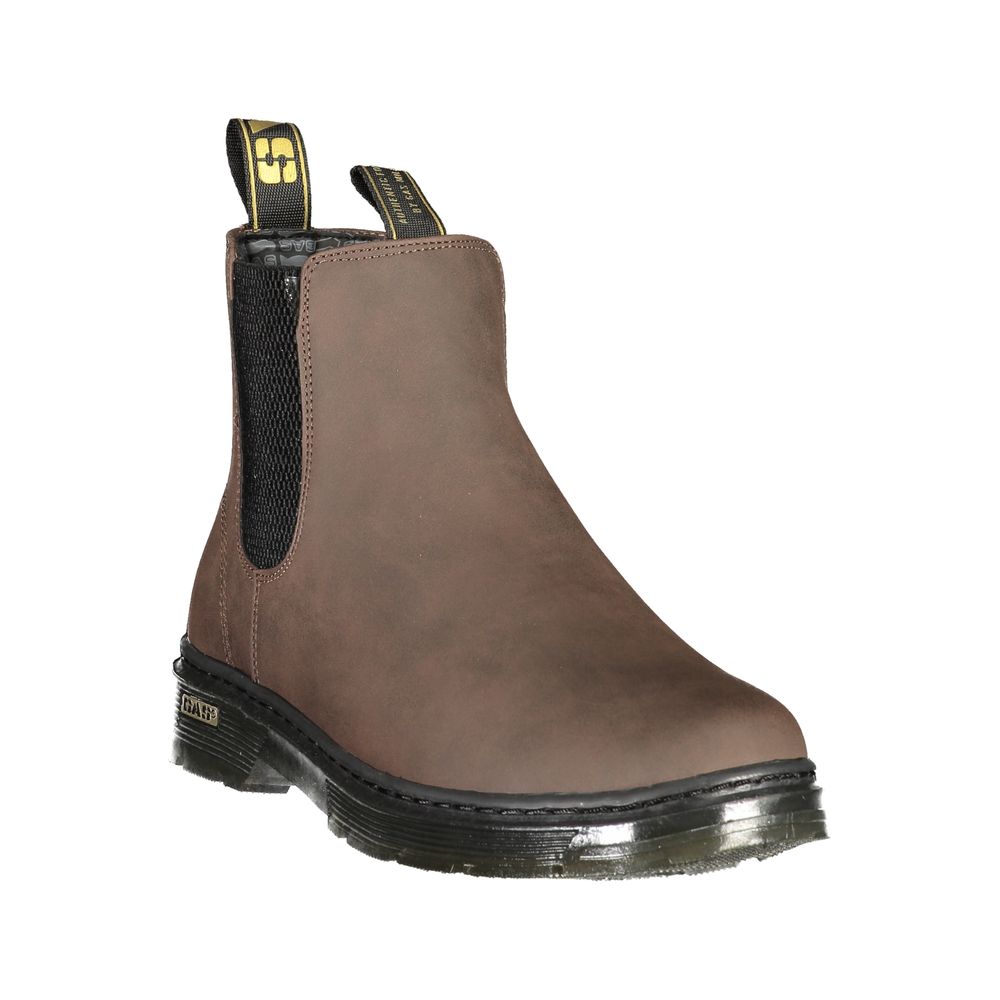 Gas Brown Polyurethane Women's Boot - Eljoys Fashion 