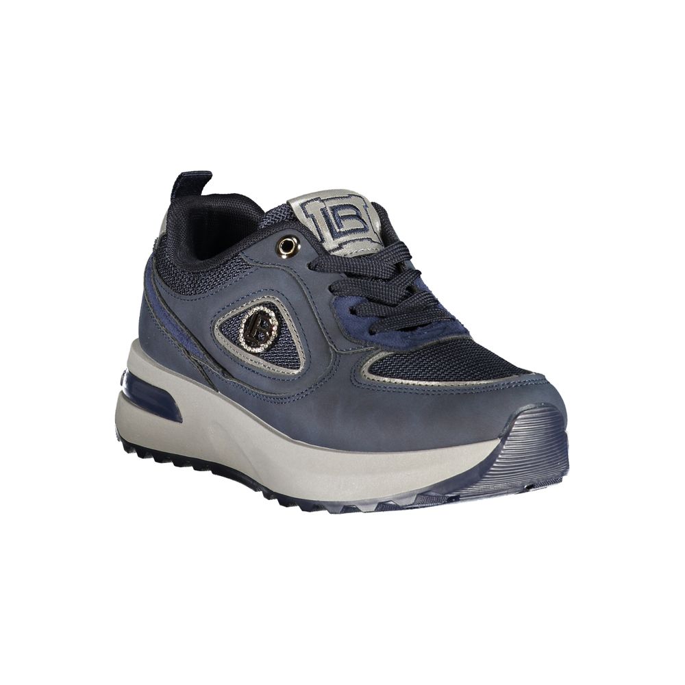 Laura Biagiotti Blue Polyurethane Women's Sneaker - Eljoys Fashion 