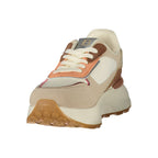 Laura Biagiotti Beige Polyurethane Women's Sneaker - Eljoys Fashion 