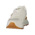 Laura Biagiotti White Polyurethane Women Sneaker - Eljoys Fashion 
