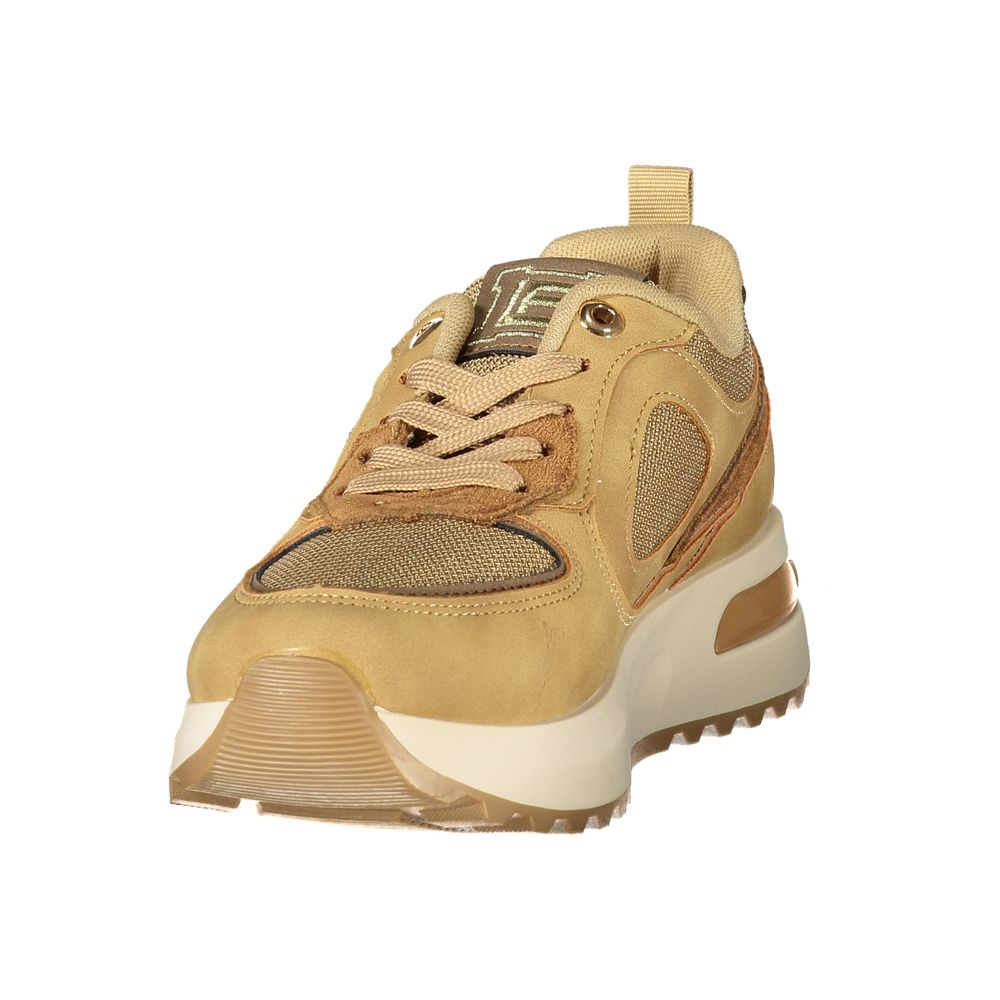 Laura Biagiotti Brown Polyurethane Women's Sneaker - Eljoys Fashion 