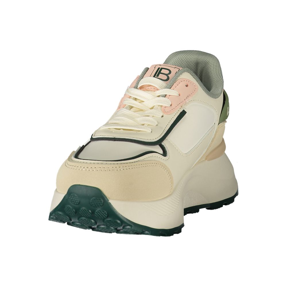 Laura Biagiotti White Polyurethane Women's Sneaker