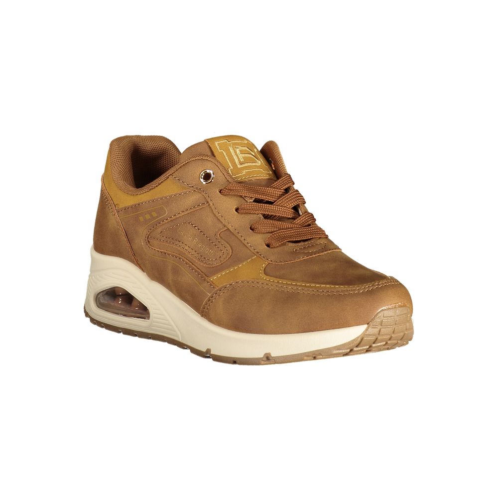 Laura Biagiotti Brown Polyurethane Women's Sneaker