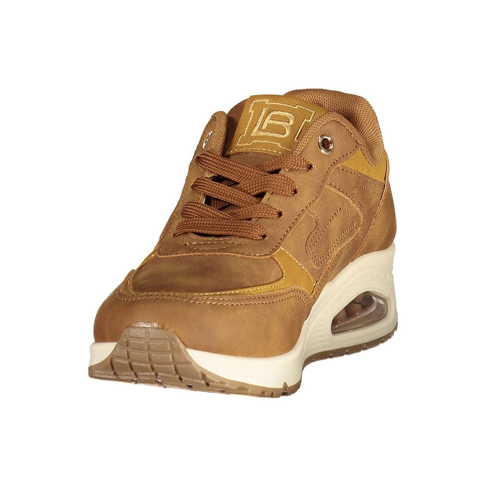 Laura Biagiotti Brown Polyurethane Women's Sneaker