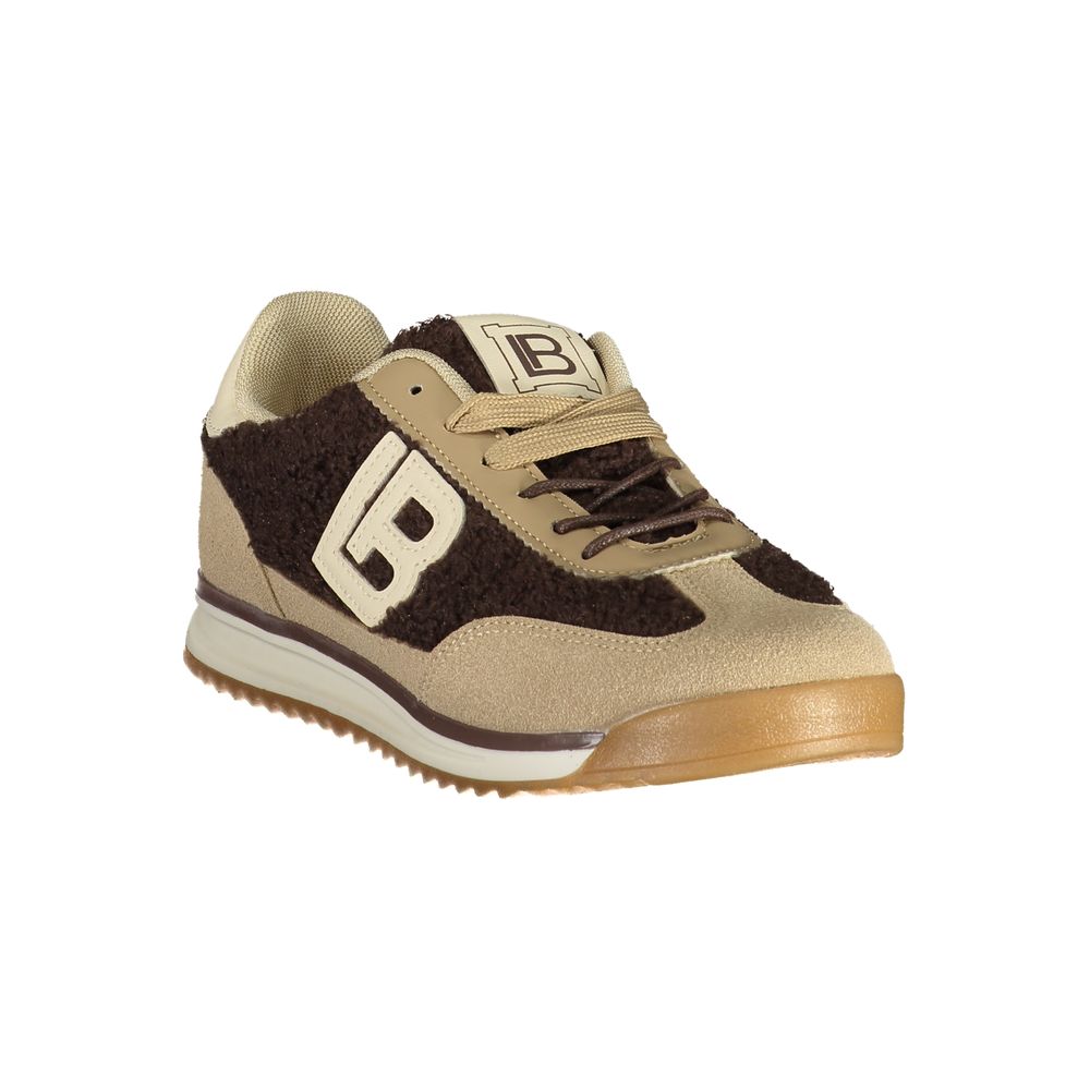 Laura Biagiotti Brown Polyurethane Women's Sneaker - Eljoys Fashion 