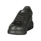 Laura Biagiotti Black Polyurethane Women's Sneaker - Eljoys Fashion 