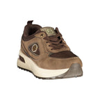 Laura Biagiotti Brown Polyurethane Women's Sneaker - Eljoys Fashion 