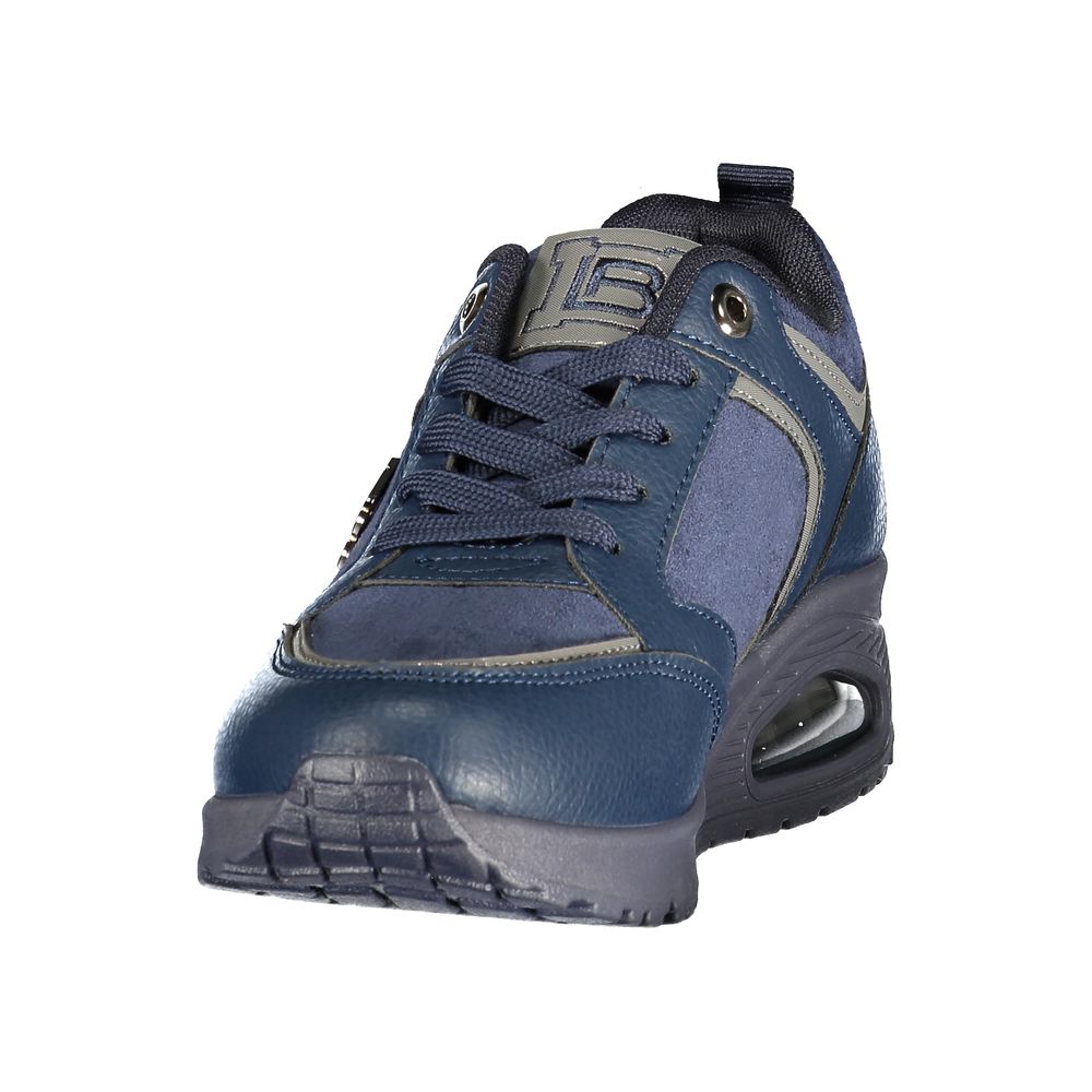 Laura Biagiotti Blue Polyurethane Women's Sneaker - Eljoys Fashion 