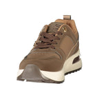 Laura Biagiotti Brown Polyurethane Womens Sneaker - Eljoys Fashion 