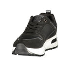 Laura Biagiotti Black Polyurethane Women's Sneaker - Eljoys Fashion 