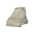 Laura Biagiotti Beige Polyurethane Female Sneaker - Eljoys Fashion 