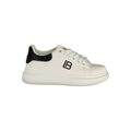 Laura Biagiotti White Polyurethane Women Sneaker - Eljoys Fashion 