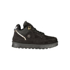 Laura Biagiotti Black Polyurethane Women's Sneaker - Eljoys Fashion 
