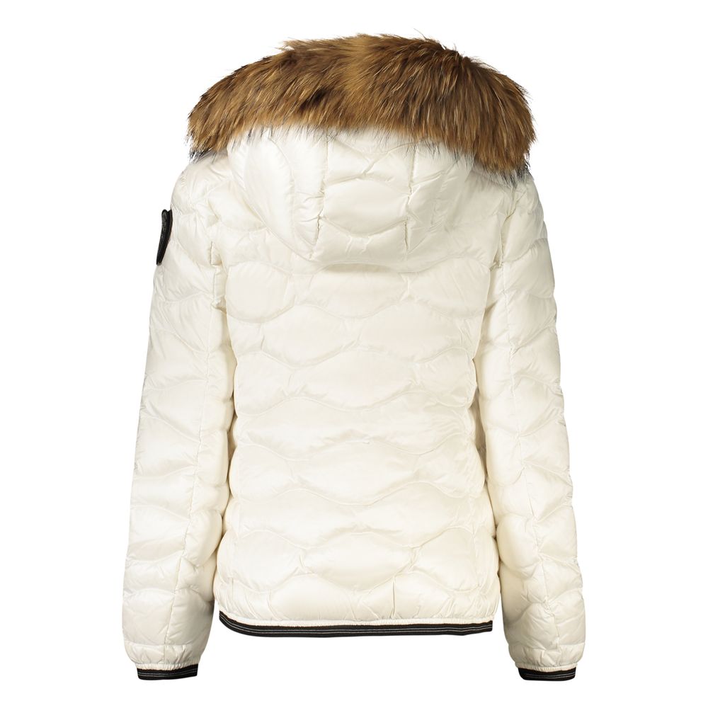 Blauer Bianco Poliammide Donna Jacket - Eljoys Fashion 